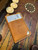 Card Holder - 3 Pocket - Grey Stitching