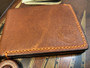 Bifold - 4 Card Slots - Orange Stitching