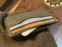 Card Holder - 4 Pocket - Orange Stitching