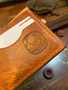Simple Bifold - 4 Card Slots - Orange Stitching