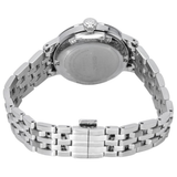 Vista trasera del Seiko Presage Cocktail Time SRE007J1 con caja y brazalete de acero inoxidable