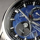 Citizen Tsuki-yomi Moon Phase Radiocontrolado - BY1010-81L