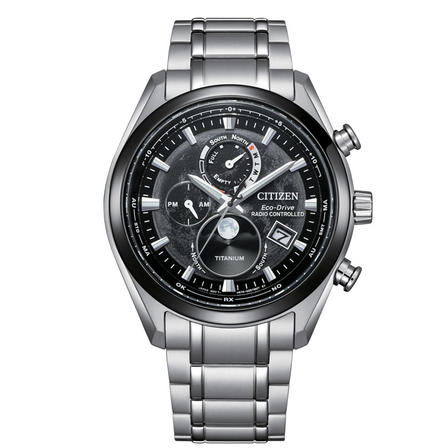 Citizen Tsuki-yomi Moonphase Radiocontrolado BY1018-80E Citizen Tsuki-yomi Moonphase Radiocontrolado BY1018-80E