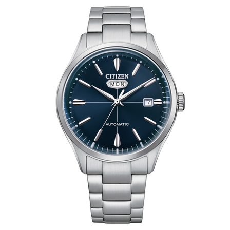 Reloj Citizen Automático C7 NH8391-51L con esfera azul y brazalete de acero inoxidable