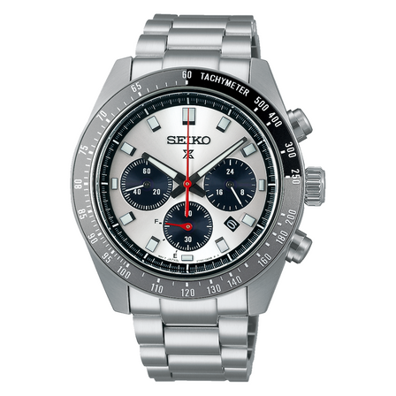 Seiko Prospex Speedtimer Crono Solar blanco SSC911P1
