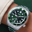 Seiko Prospex Diver's Sumo SPB103J1 automático con esfera verde puesto en la muñeca