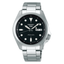 Reloj Seiko 5 Sports SKX Series SRPE55K1 automático con esfera negra y brazalete de acero