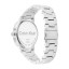 Vista trasera del Calvin Klein Linked Bracelet 25200053 con caja y brazalete de eslabones de acero