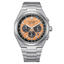 Reloj Citizen Chrono Super Titanium 4610 CA4610-85Z con esfera salmón y brazalete de Super Titanium