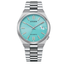 Reloj Citizen Tsuyosa NJ0151-88M automático con esfera azul turquesa y brazalete de acero inoxidable