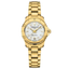 Reloj Certina DS Action Lady 29mm C032.951.33.111.00 con esfera blanca y brazalete dorado