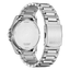 Vista trasera del Citizen Marine 1810 AW1816-89E con caja y brazalete de acero inoxidable