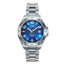 Reloj Sandoz Sport 81529-35 con esfera azul y brazalete de acero inoxidable