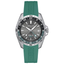 Reloj Certina DS-X GMT C047.452.17.081.00 con esfera gris, bisel negro y correa de caucho verde