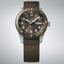 Reloj Seiko 5 Sports Field HDB009K1 con esfera marrón, caja de acero y correa de nailon marrón