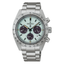Reloj Seiko Prospex SPEEDTIMER SSC965P1 solar con esfera verde claro, subesferas oscuras y brazalete de acero inoxidable