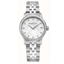 Maurice Lacroix 1975 QUARTZ - 751006-SS002-170-1 de cuarzo y 33 mm con esfera de nácar blanco, 11 diamantes y brazalete de acero