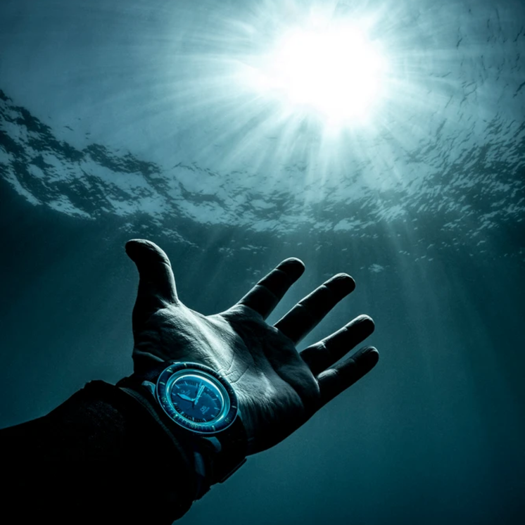 Reloj Certina DS PH200M C036.407.18.040.00 de buceo con Super-LumiNova bajo el agua