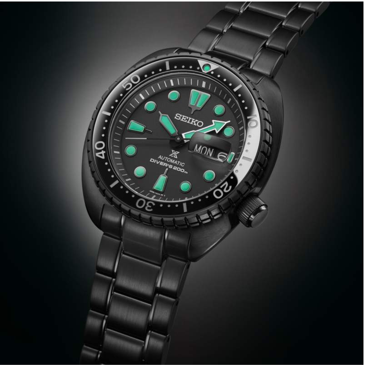 Seiko Prospex Black Series Diver Tortuga - SRPK43K1