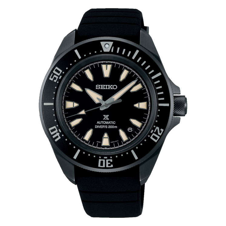 Seiko Prospex Mar Samurai Negro Silicona SRPL15K1