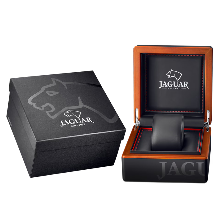 Reloj Jaguar Diplomatic J1010/3 presentado con su estuche y caja original Jaguar