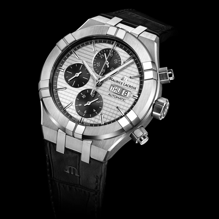 MAURICE LACROIX AIKON AUTOMATIC CHRONOGRAPH AI6038-SS001-130-2