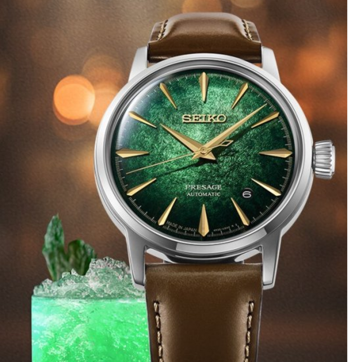 Seiko Presage Cocktail Time Mint Mist - HCB002J1