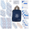 Essential First Aid Kit - 125 Piece - Carry Bag & Supplies - Top Angle