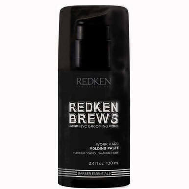 Redken Brews Work Hard Molding Paste 3.4oz