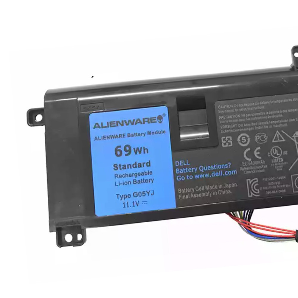 New 69WH Genuine Orig Dell Alienware M14x R3 R4 Battery