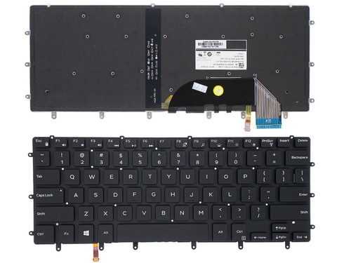 New Dell Precision 5510 5520 M5510 15-5520 US Backlit Keyboard