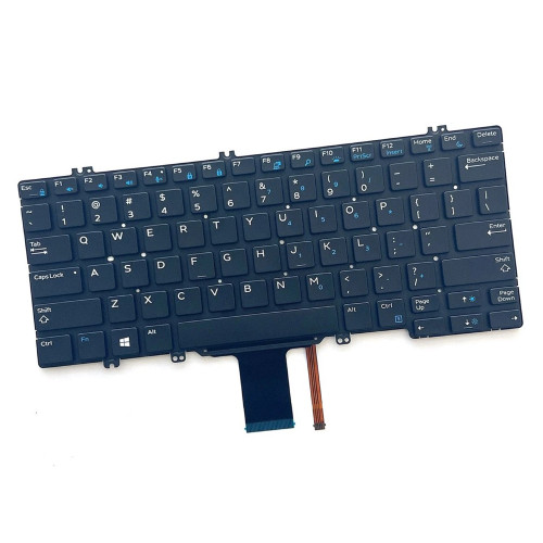 New Dell Latitude 13 7380 7389 7390 US Backlit Keyboard