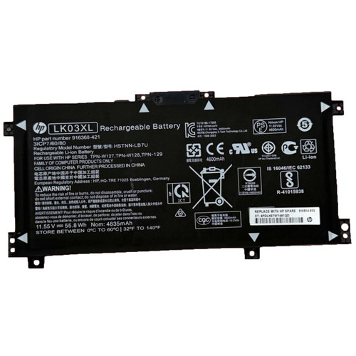 New Original HP LK03XL Envy X360 15-BP 15-BQ 15-CN 15-CP 17-AE 17-CE Battery
