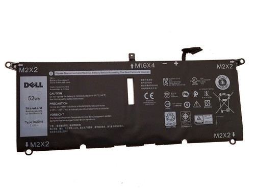 New Orig Genuine 7.6V 52WH Dell XPS 13 9370 13 9380 Battery