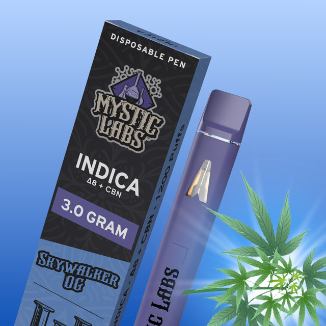 Skywalker OG Indica Delta-8 Disposable Vape Pen - (3ML) | Cannabis