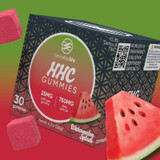 Watermelon Splash HHC Gummies - (30ct) 750mg