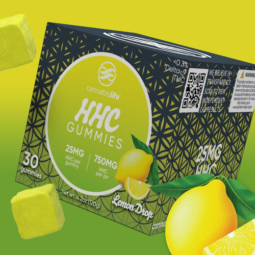 Lemon Drop HHC Gummies - (30ct) 750mg