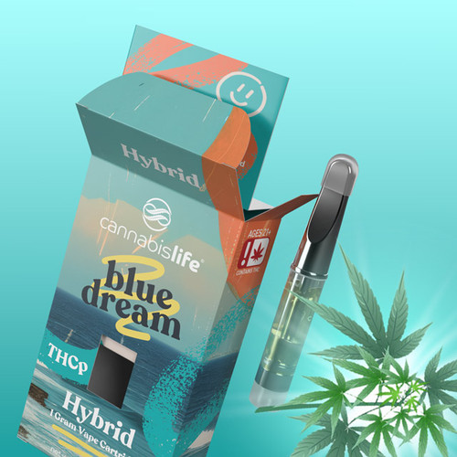 Blue Dream Hybrid THCp Vape Cartridge – (1ML)