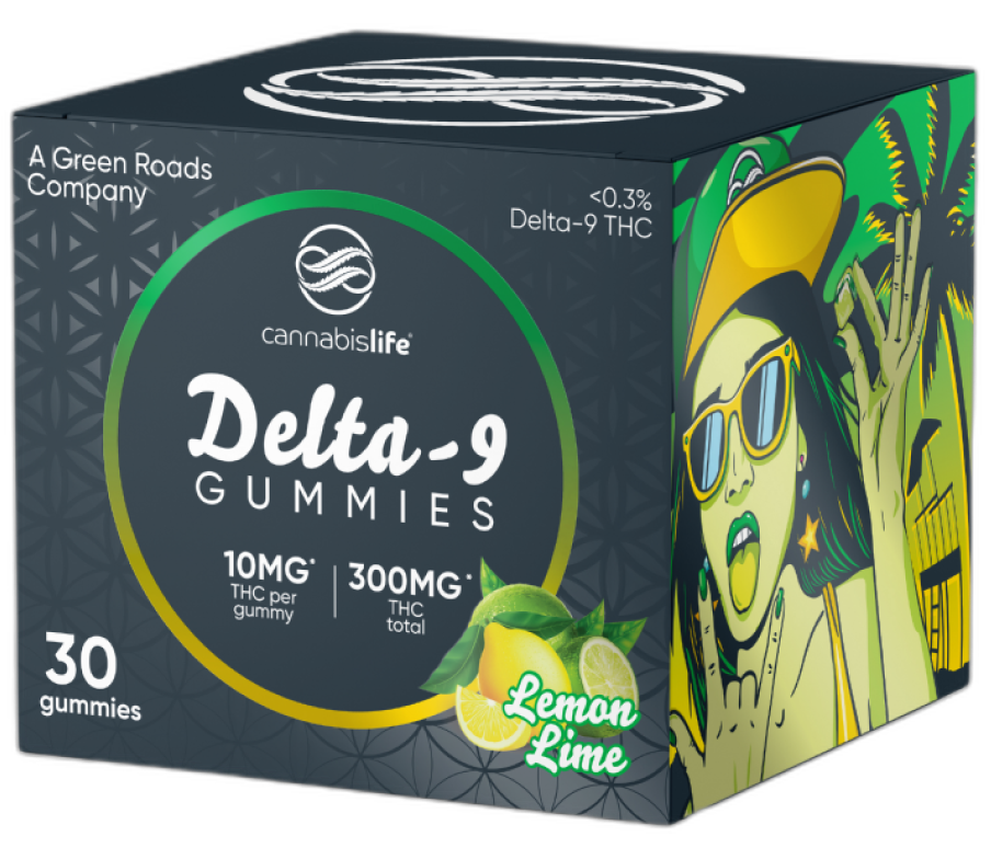 Lemon Lime Delta-9 Gummies