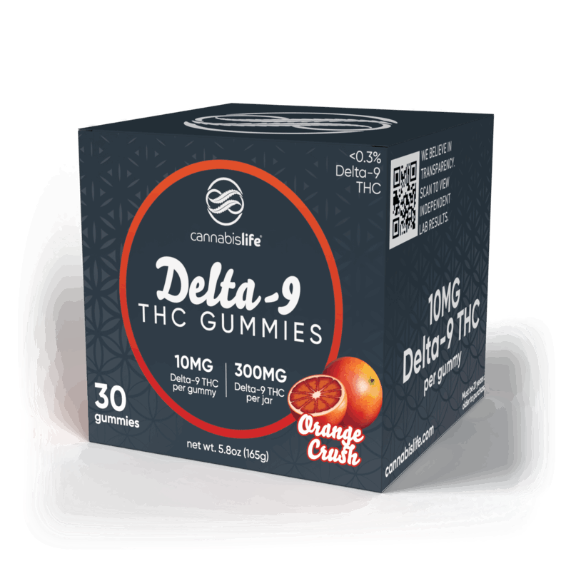 Orange Crush Delta-9 THC gummies | Cannabis Life