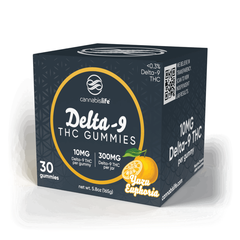 Yuzu Euphoria Delta-9 THC gummies | Cannabis Life