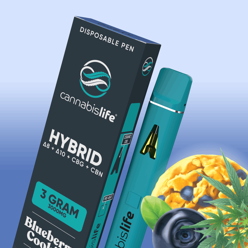 Blueberry Cookies Hybrid Disposable Vape Pen
