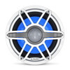 JL Audio 8-Inch M6 Marine Infinite Baffle Subwoofer, RGB LED, Gloss White, Sport Grille, M6-8IB-S-GwGw-i-4 93618 - M6-8IB-S-GwGw-i-4 Marine Audio JL Audio
