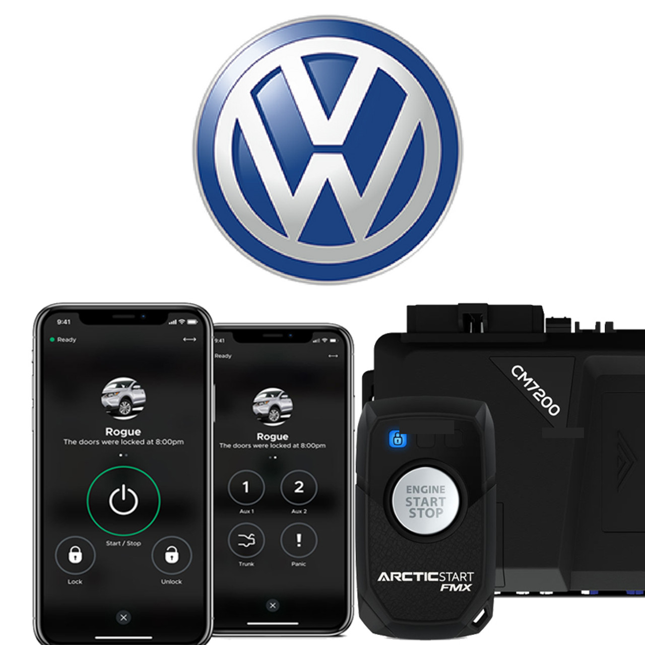 vw dealer installed remote start cost