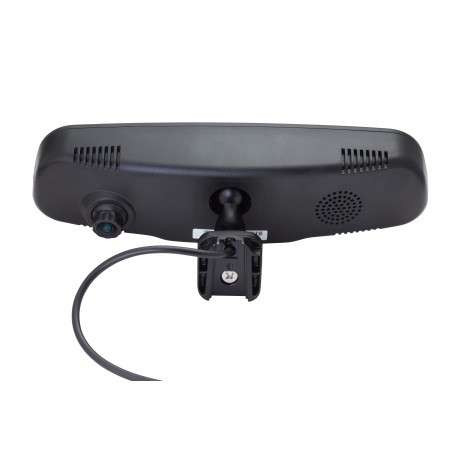 4.3” FACTORY MOUNT MIRROR MONITOR WITH BUILT-IN DVR | Backup