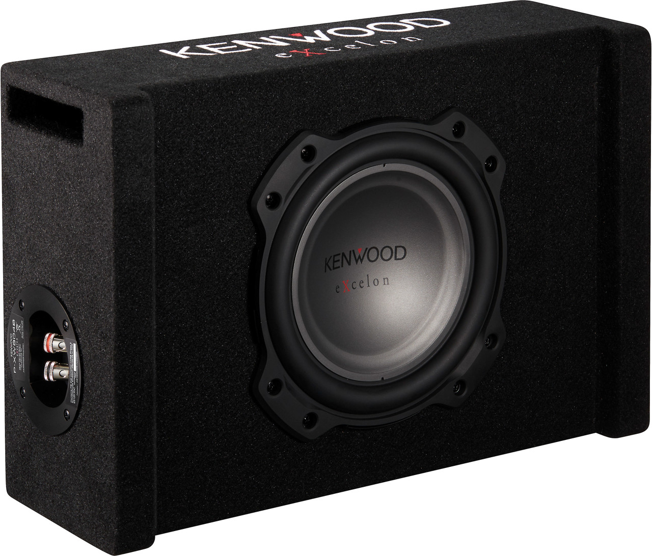 PXW804B Kenwood Excelon 8in Subwoofer Enclosure - Stereo West Autotoys