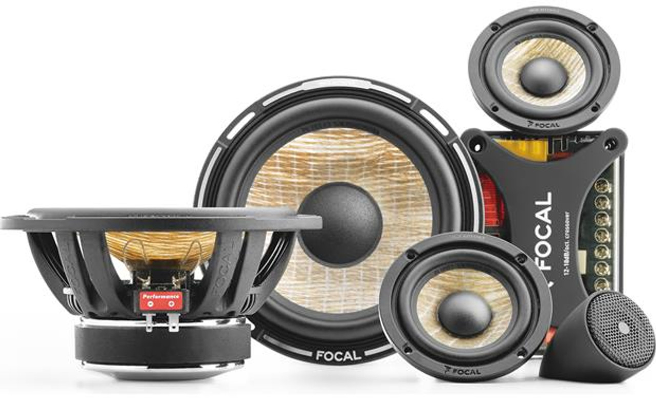 virtueel Planeet Attent Focal Performance PS 165F3 Expert Series 6-3/4" 3-way component speaker  system | Stereo West Autotoys