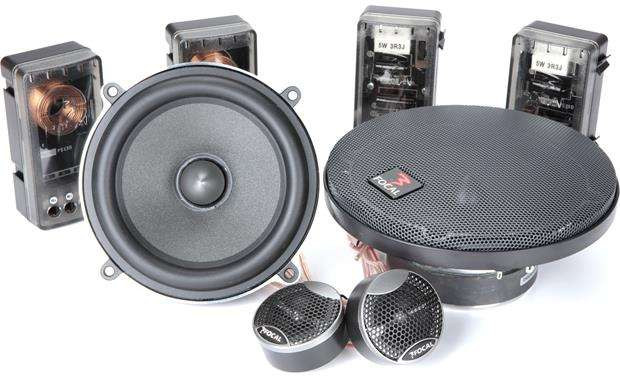 FOCAL PS130F カースピーカー/ツイーターネットワークセット。 Focal PS 130V1 5-1/4