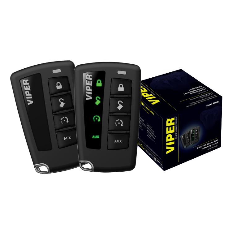 Viper 4 Button 2-way, LED Remote Start ,Lock, Unlock