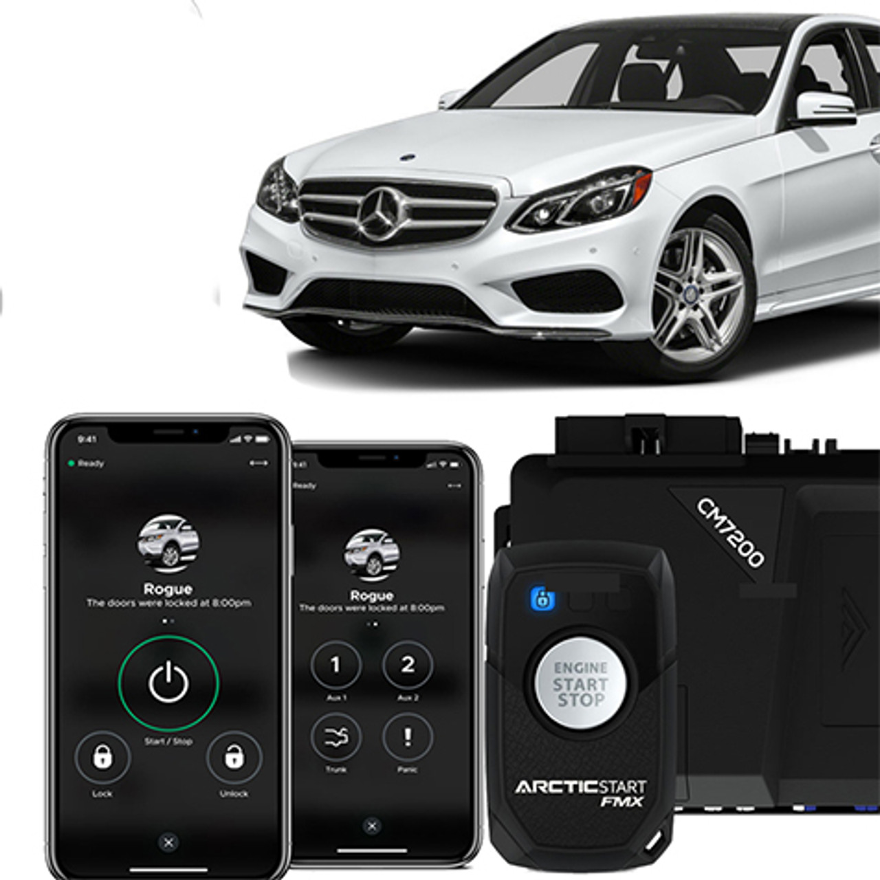 mercedes remote starter